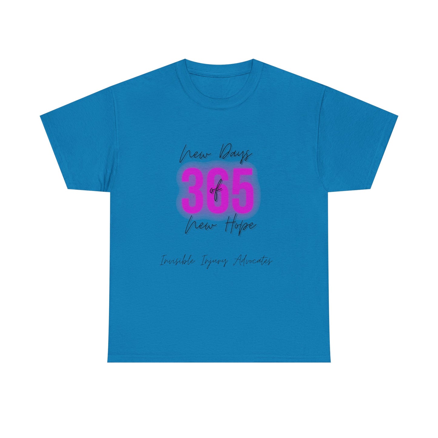New Days, New Hope Unisex Heavy Cotton Tee  – Support Invisible Injuries Awareness