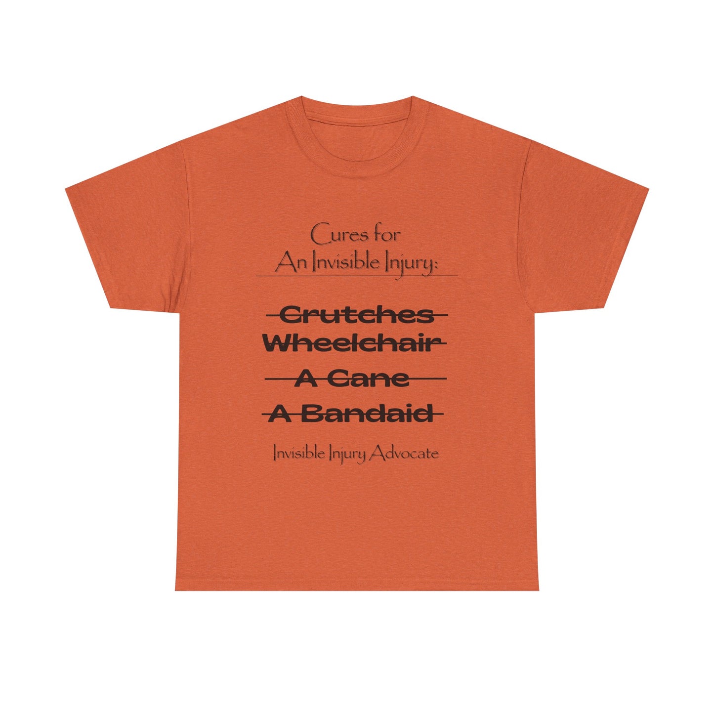 Cures for An Invisible Injury Tee Shirt