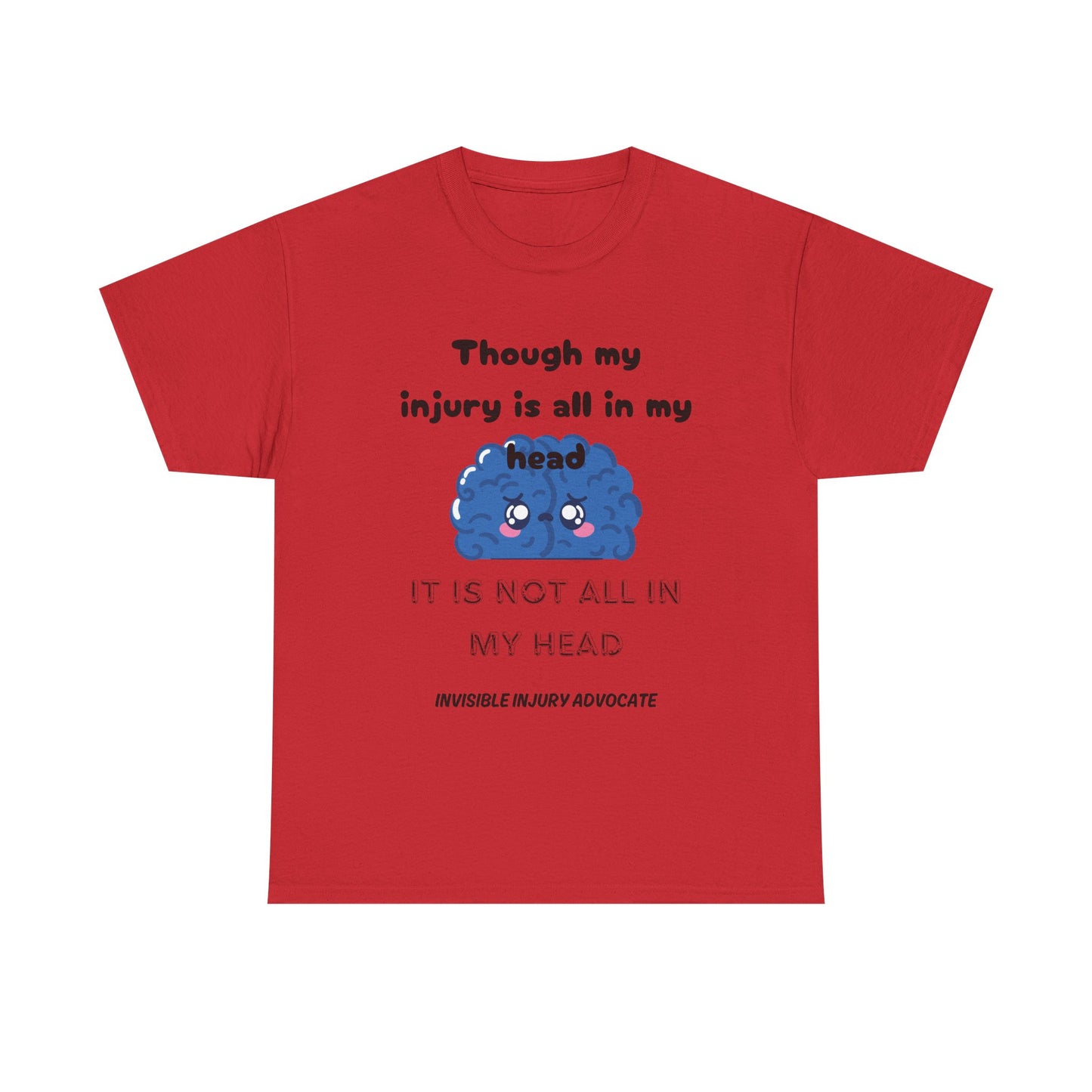 It Is Not All in My Head-Unisex Heavy Cotton Tee No 33