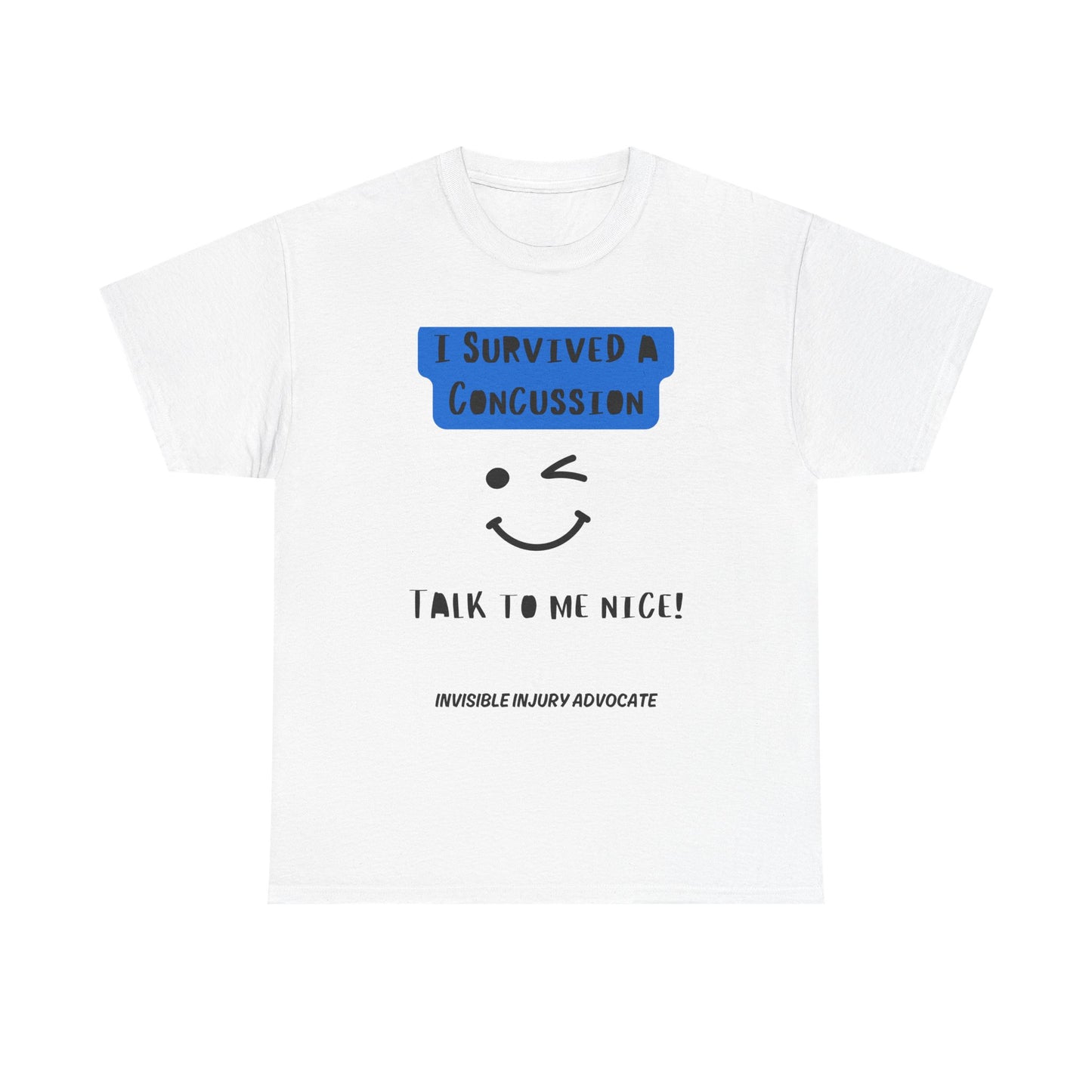 I Survived a Concussion Unisex Tee No 32