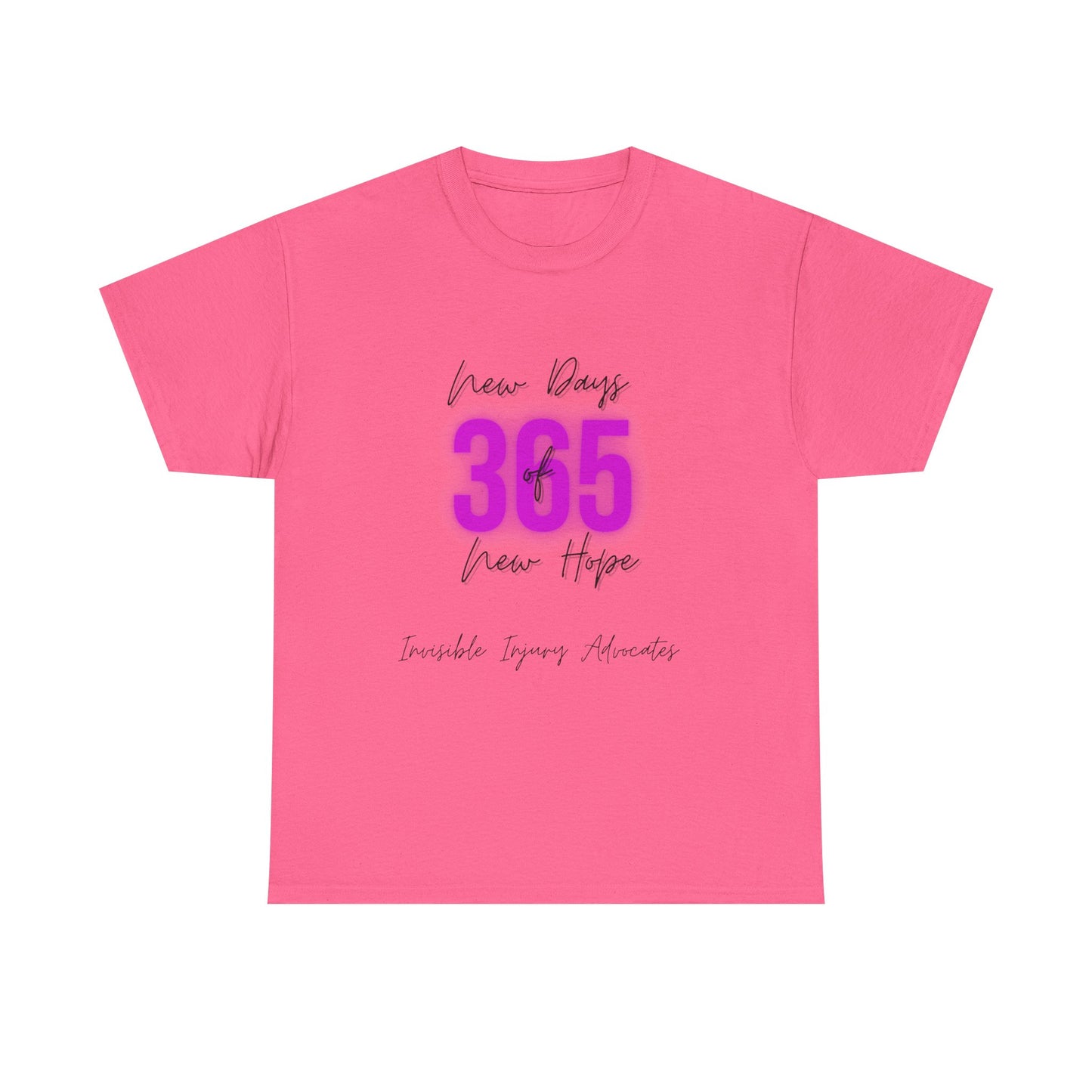 New Days, New Hope Unisex Heavy Cotton Tee  – Support Invisible Injuries Awareness
