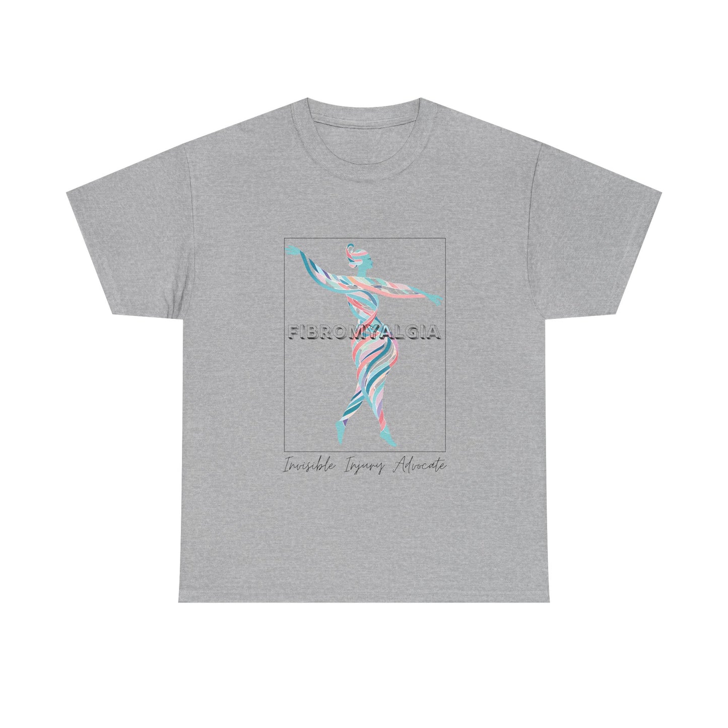 Fibromyalgia Empowerment Unisex Heavy Cotton Tee