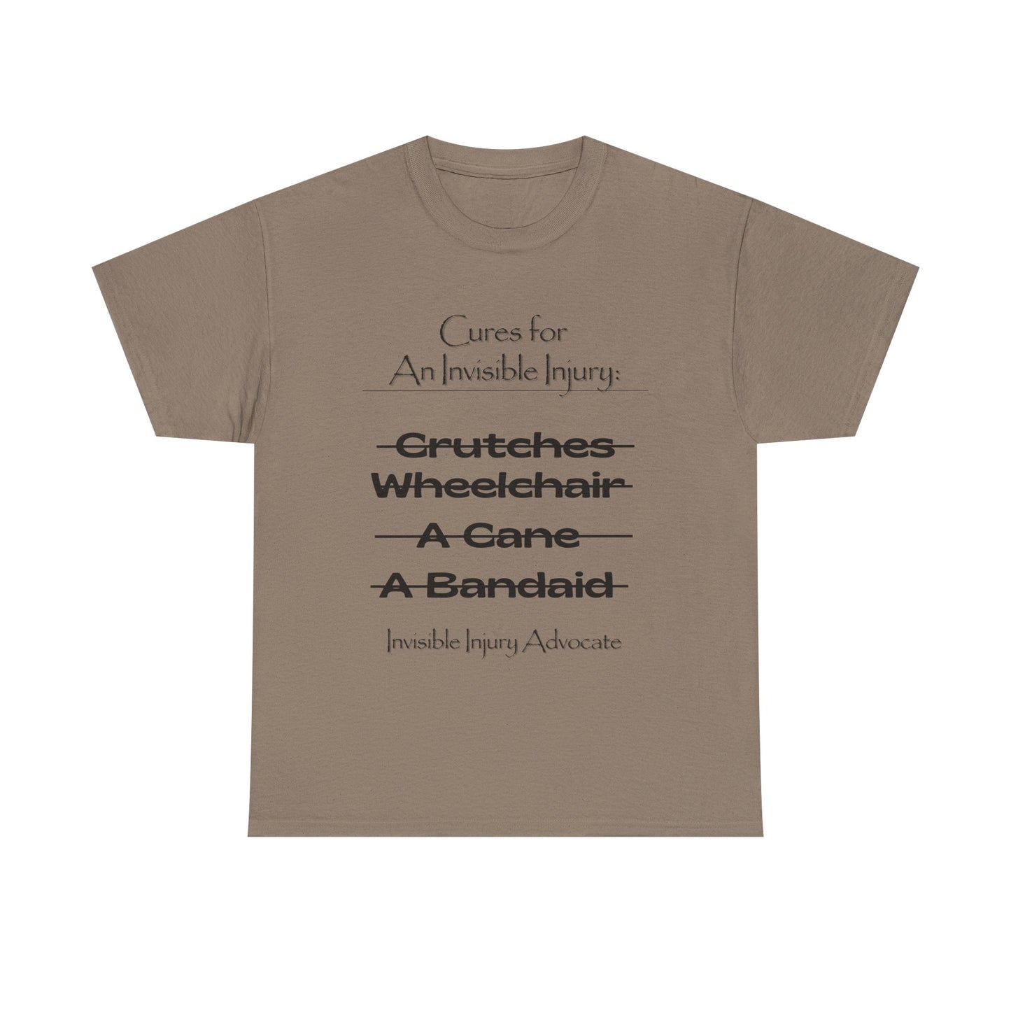 Cures for An Invisible Injury Tee Shirt