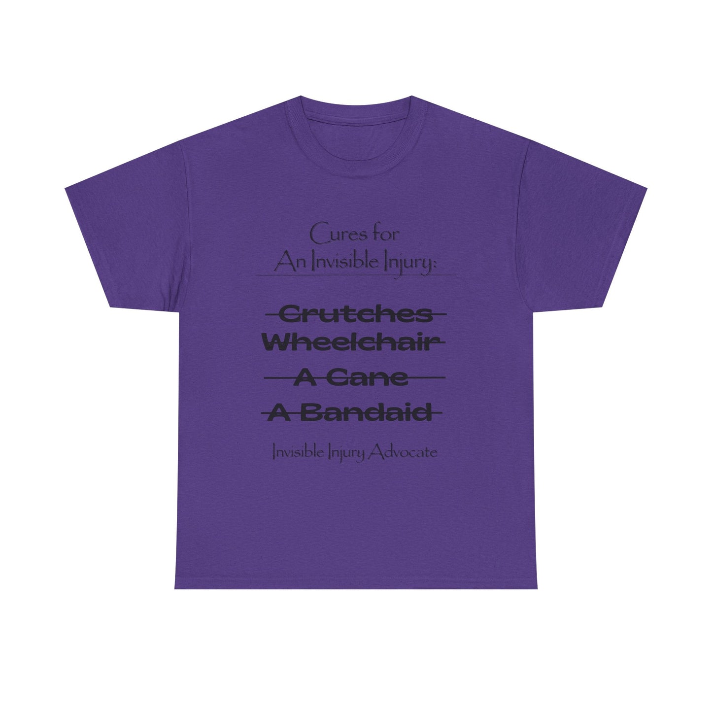 Cures for An Invisible Injury Tee Shirt