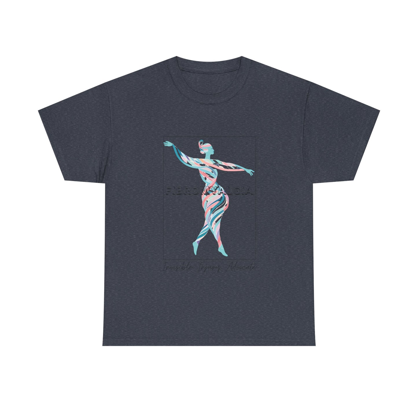 Fibromyalgia Empowerment Unisex Heavy Cotton Tee