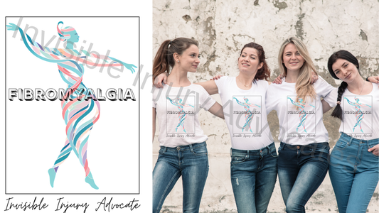Fibromyalgia Empowerment Unisex Heavy Cotton Tee