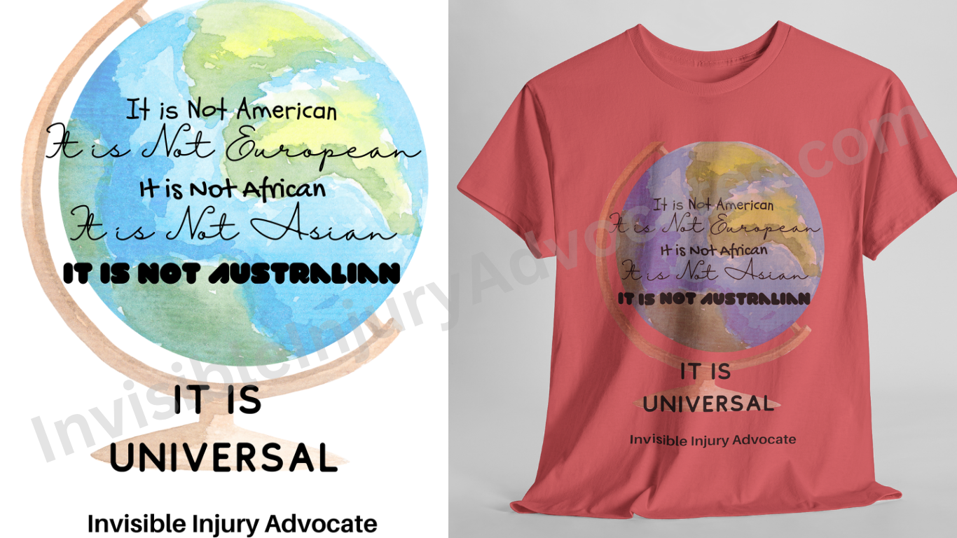 Universal Advocacy Tee, Casual Cotton Shirt